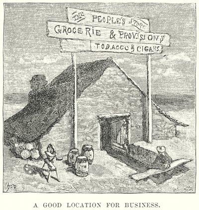 Ein guter Standort für Geschäfte von English School