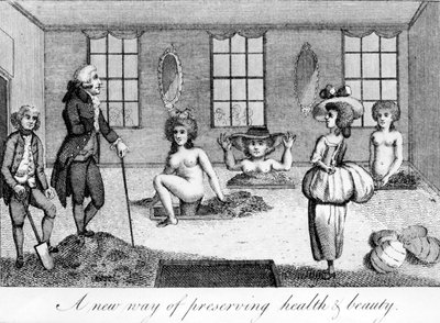 Eine neue Art, Gesundheit und Schönheit zu bewahren, 1786 von English School