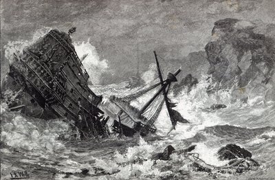 Ein Septembersturm, 1588, aus 