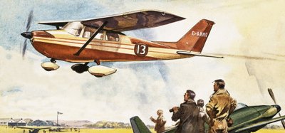 Flugzeug im King
