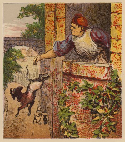 Äsops Fabeln: Der Hund zum Abendessen eingeladen von English School