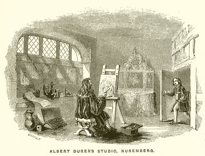 Albrecht Dürers Studio, Nürnberg von English School