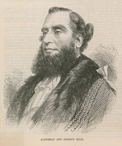 Alderman und Sheriff Ellis von English School