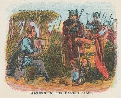 Alfred im dänischen Lager von English School