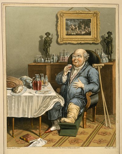 Ein exquisiter Geschmack, mit einem erweiterten Verständnis, veröffentlicht von Thomas McLean, London, 1827 von English School