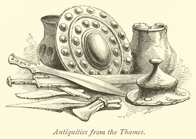 Antiquitäten aus der Themse von English School