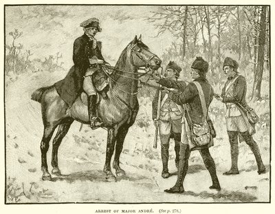 Verhaftung von Major Andre von English School