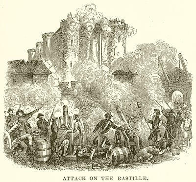 Angriff auf die Bastille von English School