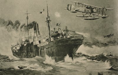 Angriff, die beste Verteidigung, 1914-19 von English School