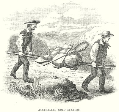 Australische Goldsucher von English School