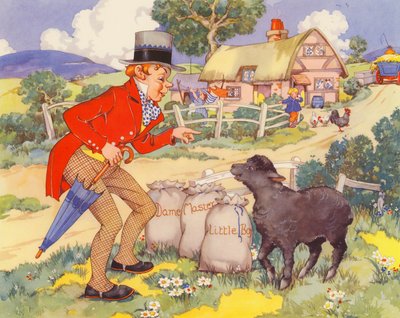 Baa, baa, schwarzes Schaf von English School