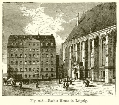 Bachs Haus in Leipzig von English School