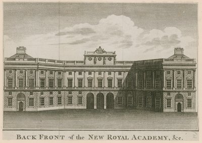 Rückseite der neuen Royal Academy von English School