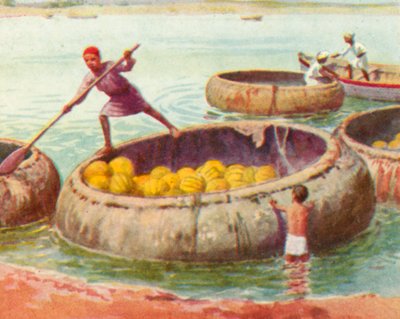 Bagdad, Gufah auf dem Tigris von English School