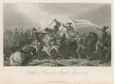 Schlacht von Drumclog, 1. Juni 1679 von English School
