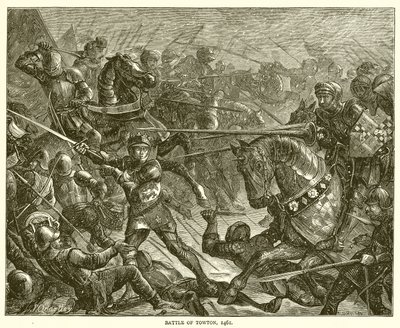 Schlacht von Towton, 1461 von English School