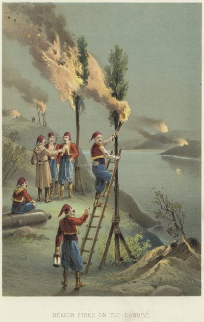Leuchtfeuer an der Donau von English School