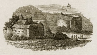 Bear Garden und Globe Theatre, Southwark, London von English School