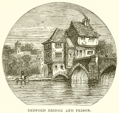 Bedford Brücke und Gefängnis von English School