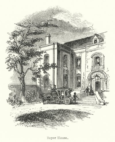 Boyer Haus (Stich) von English School