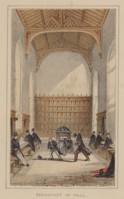 Frühstück in der Halle von English School