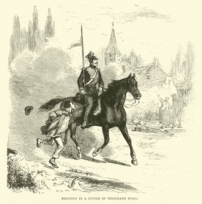 Einen Drahtschneider hereinbringen, September 1870 von English School