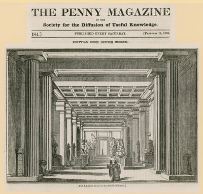British Museum, ägyptischer Raum von English School