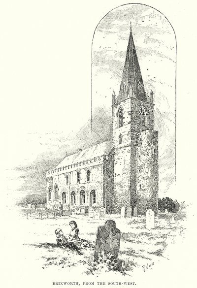 Brixworth, von Südwesten von English School