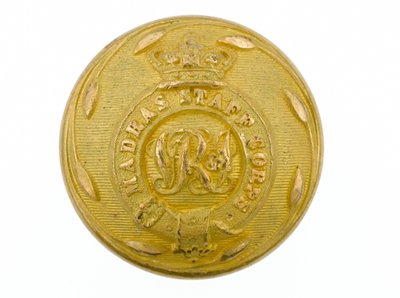 Knopf, Madras Staff Corps, 1861-1876 von English School