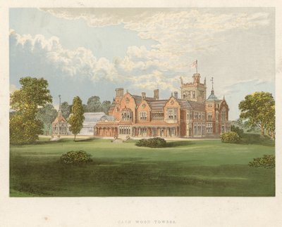 Caen Wood Towers, Middlesex, der Sitz von Earl Mansfield von English School