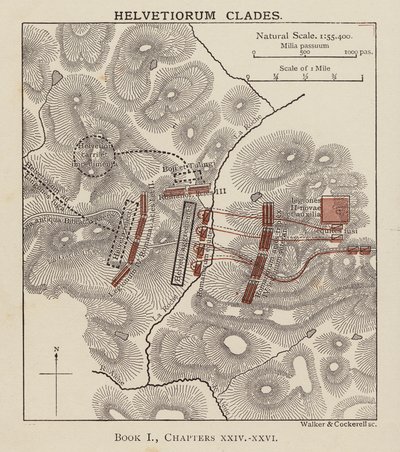 Caesar, Gallischer Krieg: Helvetiorum Clades von English School