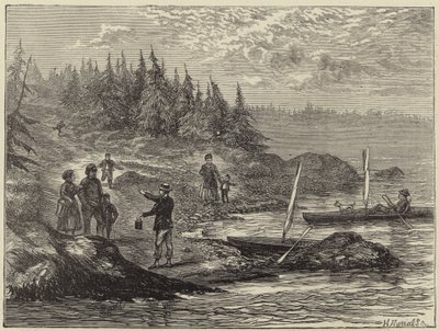 Kanufahren in Schweden von English School