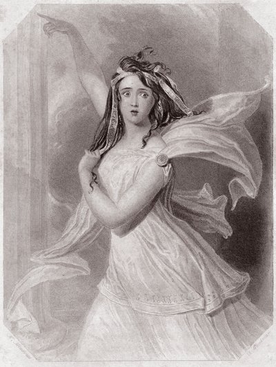 Kassandra (eine Prophetin) (Troilus und Cressida) aus der Shakespeare Women