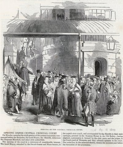 Central Criminal Court, zweites Post-Feuer-Sitzungshaus von English School