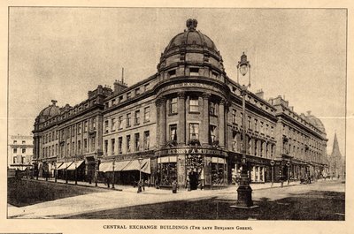 Central Exchange Buildings, Die Architektur von Newcastle-on-Tyne, aus 