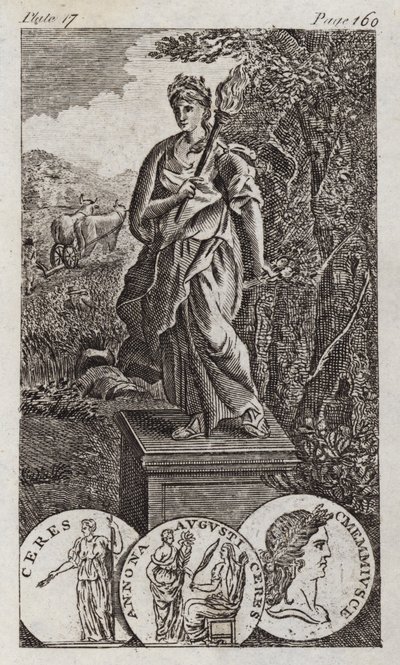 Ceres (Gravur) von English School