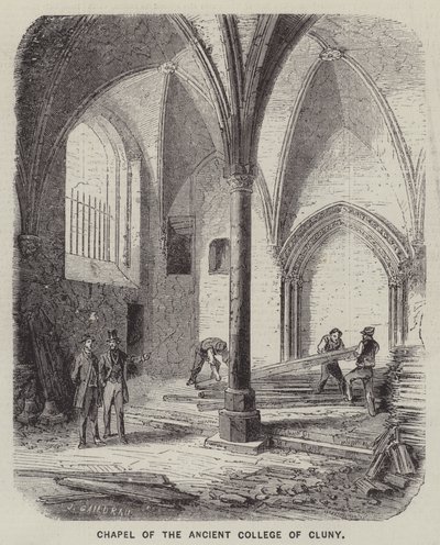 Kapelle des alten Kollegs von Cluny von English School