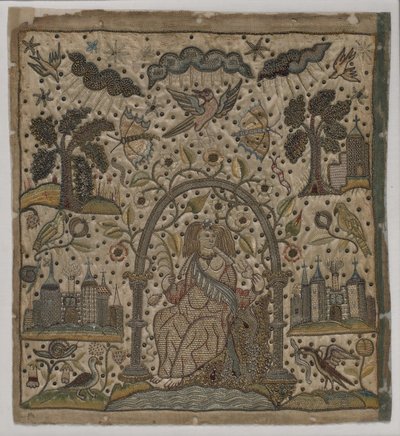 Wohltätigkeit unter einem Bogen, ca. 1640 von English School