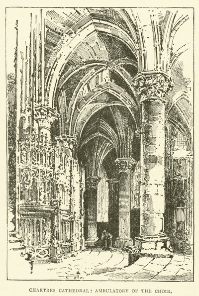 Kathedrale von Chartres, Chorumgang von English School