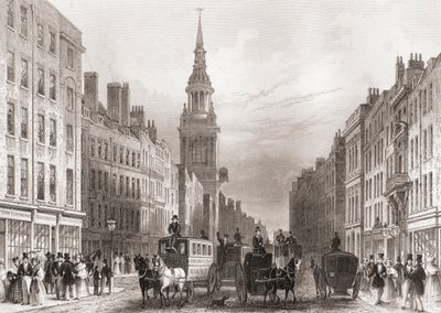 Cheapside, London, England von English School