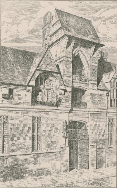 Kinderkrankenhaus, Mark Street, Finsbury von English School