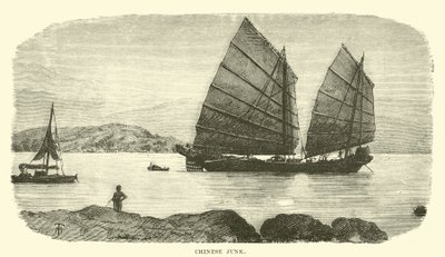Chinesische Dschunke von English School