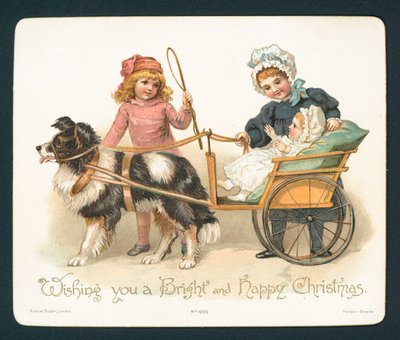 Weihnachtskarte von English School