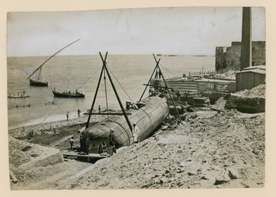 Cleopatras Nadel, Transport von Alexandria von English School