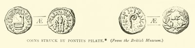 Von Pontius Pilatus geprägte Münzen von English School