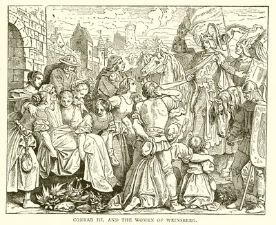 Konrad III. und die Frauen von Weinsberg von English School