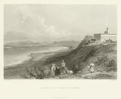 Kloster auf dem Berg Karmel, 1837 von English School