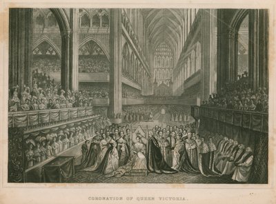 Krönung von Königin Victoria von English School