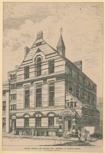 Craven Schulen und Vortragssaal von English School