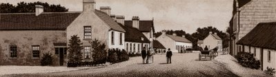 Crawfordsburn, Dorf und Gasthaus von English School